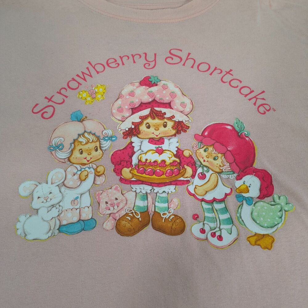 Strawberry Shortcake Cotton T-Shirt - Picture 3 of 7